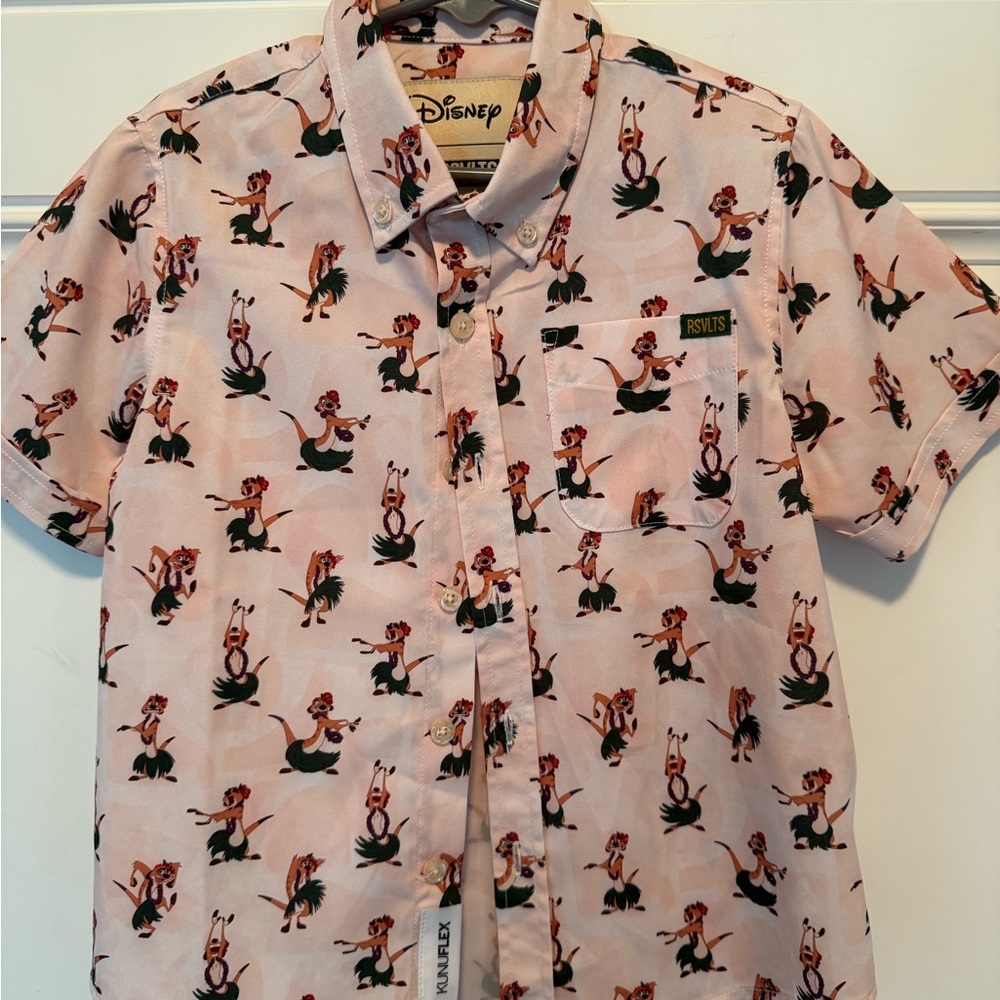 RSVLTS lion king button down